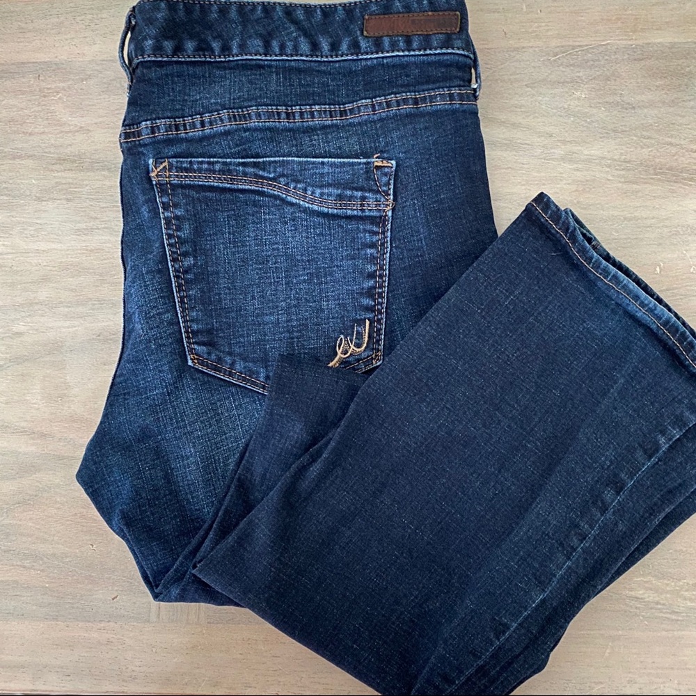 Express Stella Low-rise Barely Boot Jeans